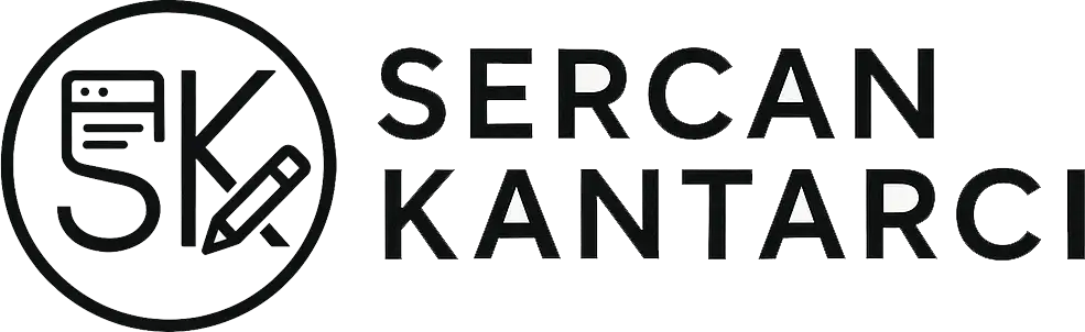 Ben Sercan Kantarcı, 20+ yıldır web ve grafik tasarımıyla, bireysel ve kurumsal markalara modern, hızlı, kullanıcı dostu ve SEO uyumlu çözümler sunuyorum.